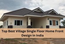 Village Single Floor Home Front Design