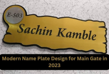 name plate design for main gate