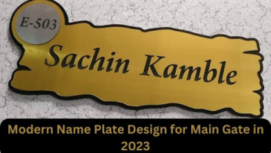 name plate design for main gate